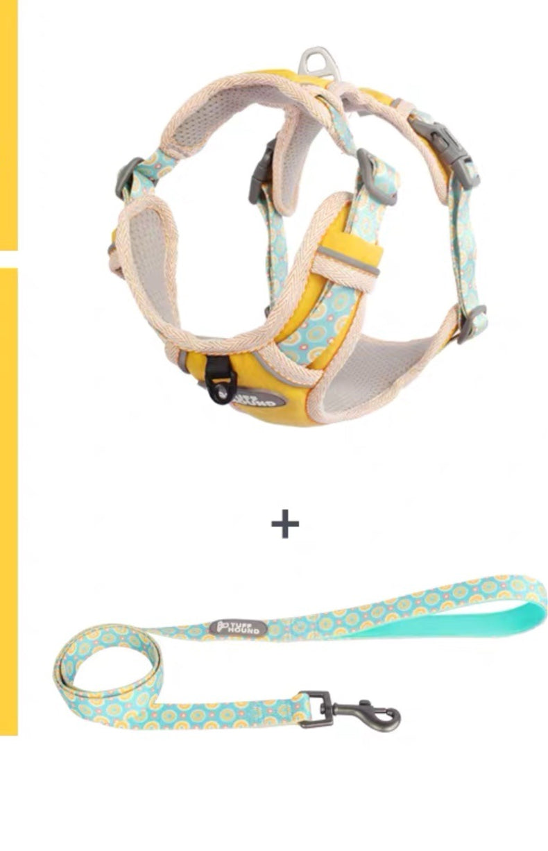 Hundegeschirr mit Leine für Spaziergänge – Bild 8 | LuxeStyle