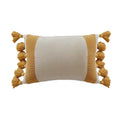 Nordisches Kissen mit Wollbommel – Bild 4 | LuxeStyle