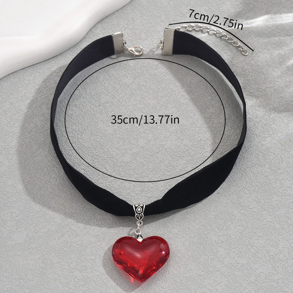 Choker mit Herz-Design – Täglich tragbar
