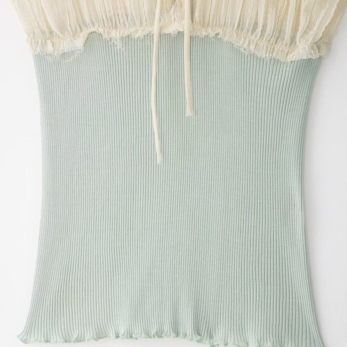 Ärmelloses Colorblock Camisole Top