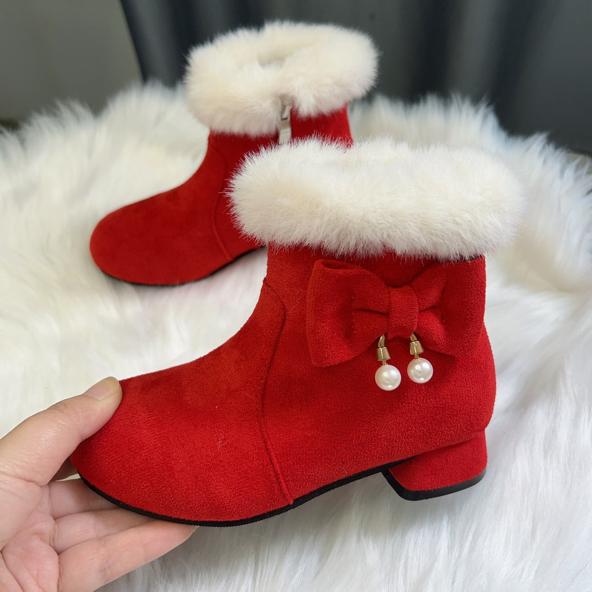 Mädchen Stiefel mit Prinzessinnen-Stil – Bild 5 | LuxeStyle