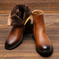 Elegante Herren-Dress Boots mit Reissverschluss