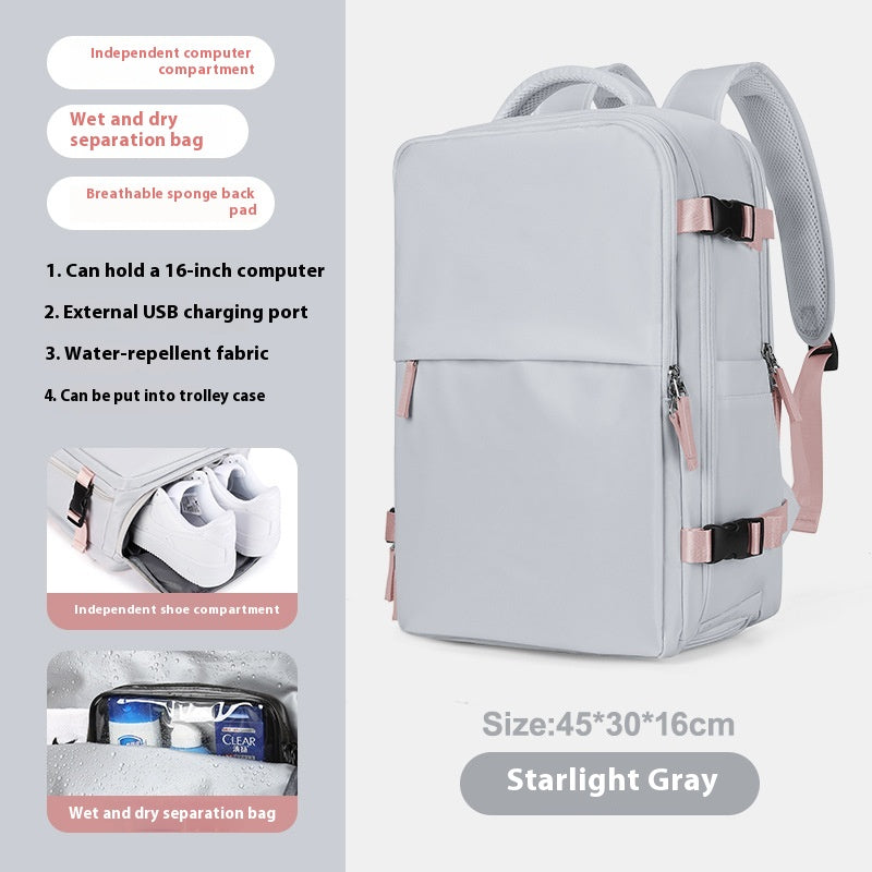Rucksack Männer Grosses Fassungsvermögen Reise – Bild 17 | LuxeStyle