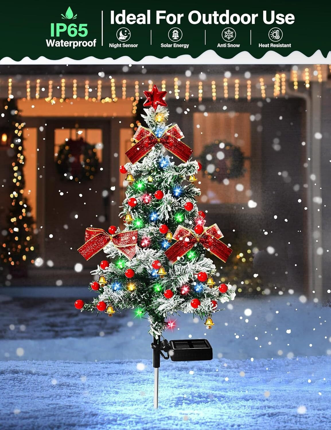 Solarbetriebene Weihnachts-Kieferbaumlichter – Bild 6 | LuxeStyle