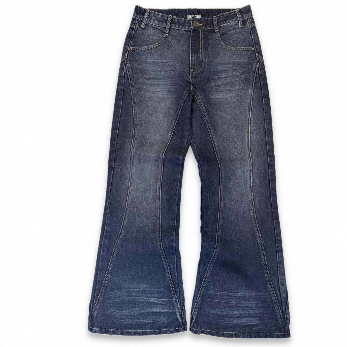 Herren Vintage Distressed Jeans