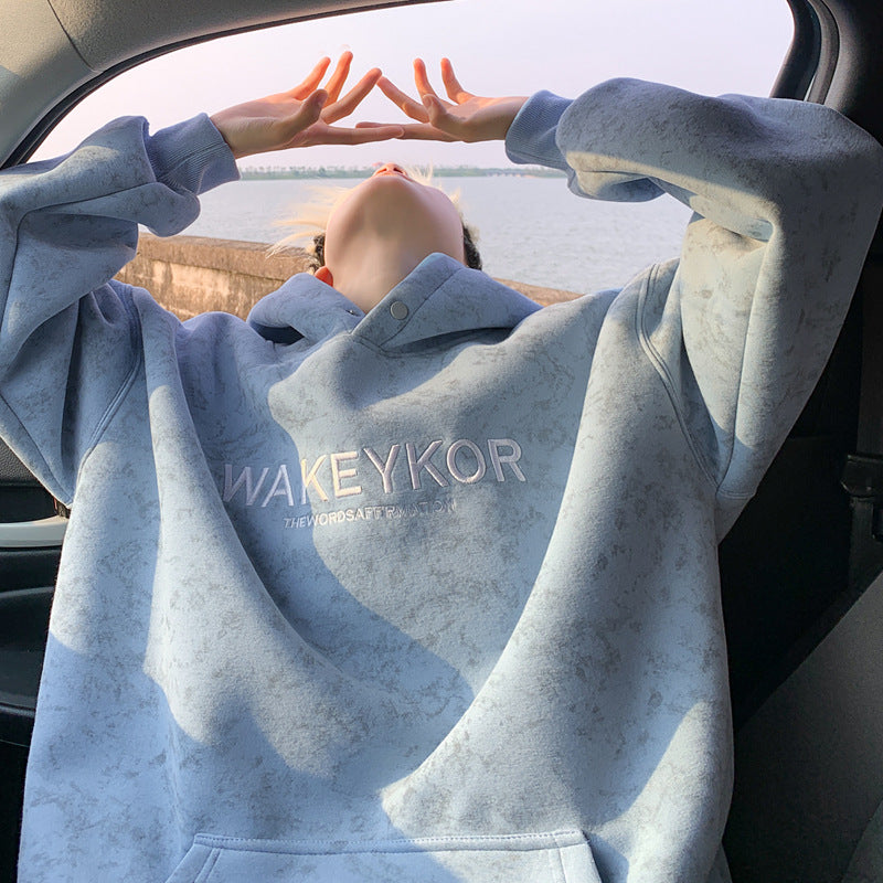 Tiefdruck-Hoodie für Herren