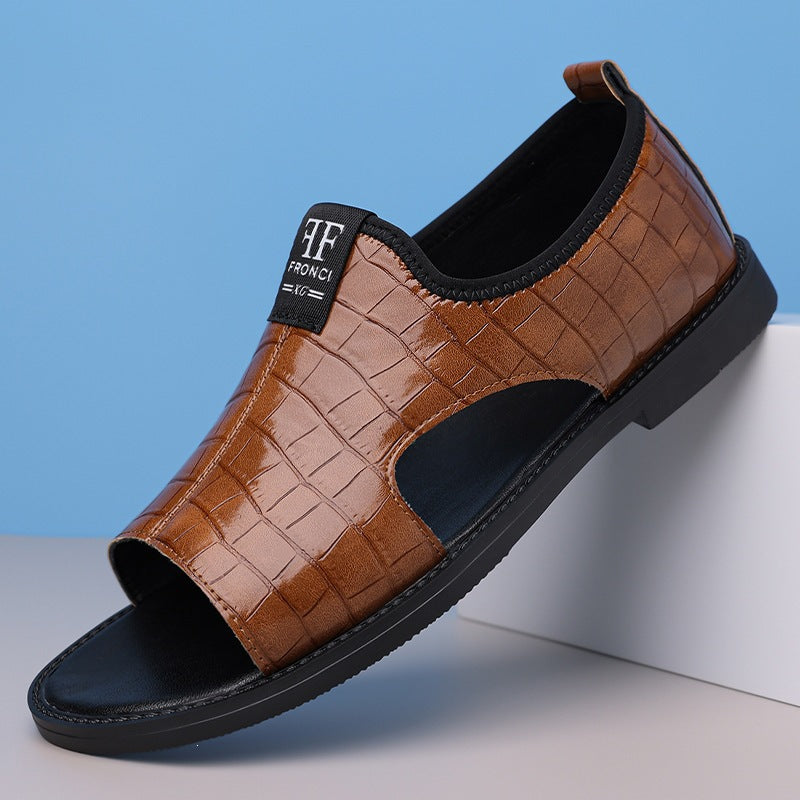 Modische offene Sandalen für Herren