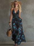 Leichter Chiffon-Jumpsuit