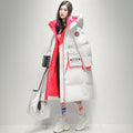 Extra dicke Daunenjacke im Patchwork-Stil – Ansicht 5