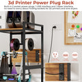 3D-Drucker-Tisch mit Filamenthalterung