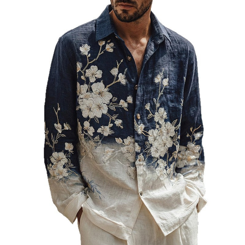 Lapel-Style Poloshirt – Bild 2 | LuxeStyle