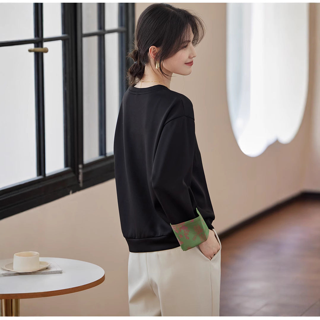 Sweatshirt im neuen chinesischen Stil