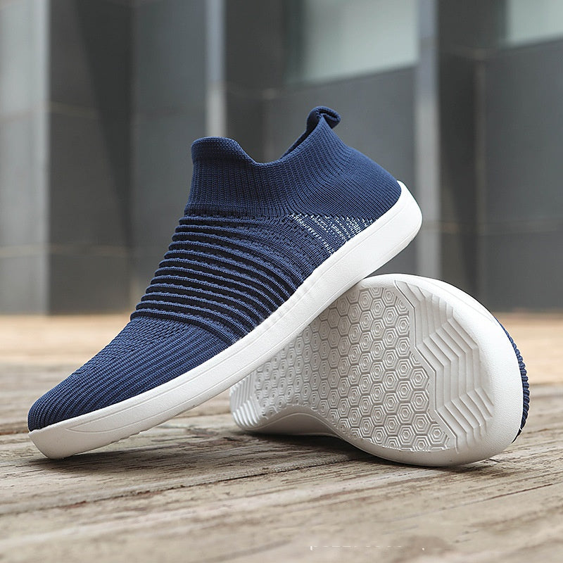 Weite Zehen Sneaker Herren – Schwarz, Grau, Dunkelblau – Bild 5 | LuxeStyle