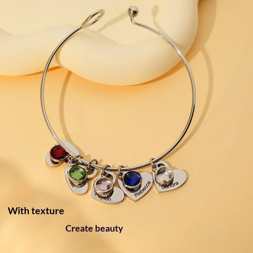 Personalisiertes Armband aus Edelstahl