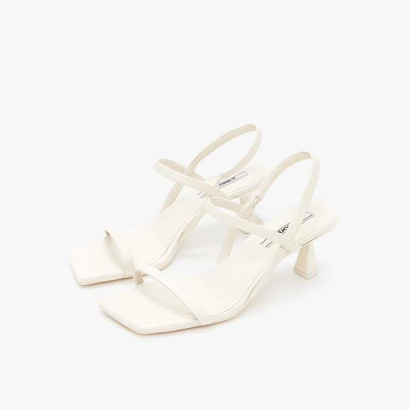Sandalen mit Weinglas-Absatz – Bild 3 | LuxeStyle