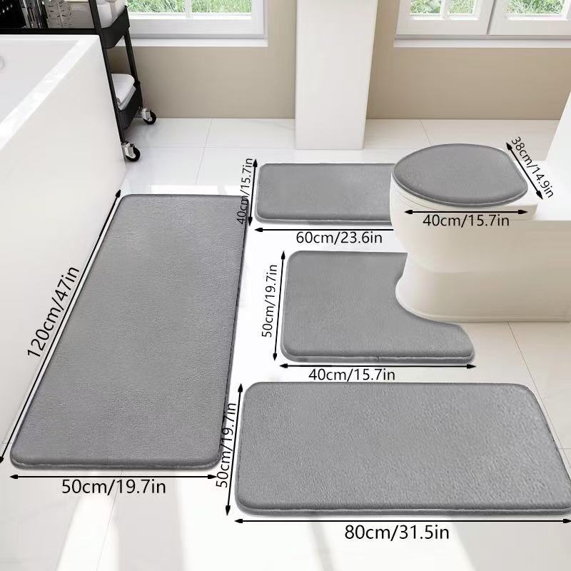 WC-Vorleger Set Kaschmir-Optik