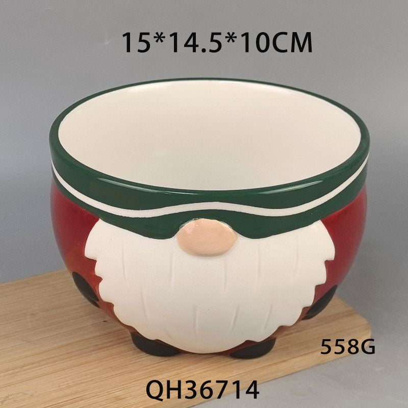 Weihnachtliche Keramikschale – Bild 2 | LuxeStyle