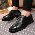 Britische Herren Freizeitschuhe mit Absatzerhöhung