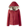 Weibliche Hooded Fleece Jacke – lockerer Schnitt | LuxeStyle