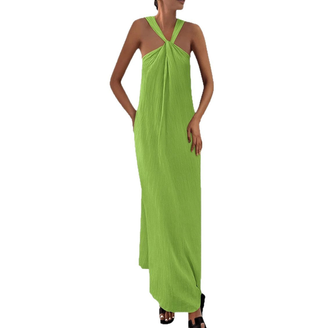 Strandkleid «Playa» – Halter mit Schnür-Detail