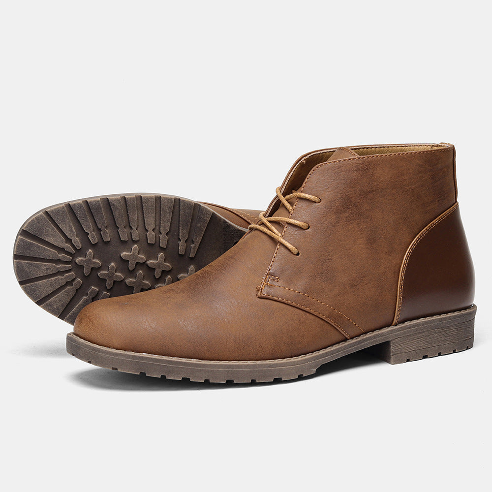 Herren Retro Arbeitsstiefel