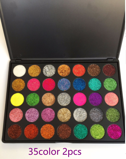 35‑Farben‑Glitter‑Palette – Bild 9 | LuxeStyle