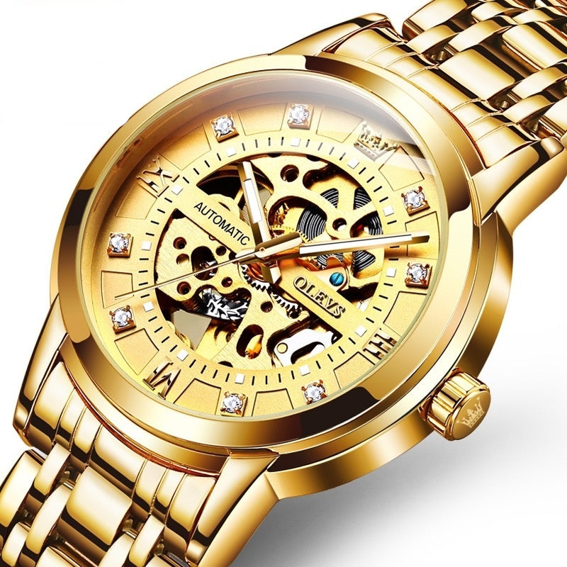 Herren-Automatic-Mechanik-Uhr