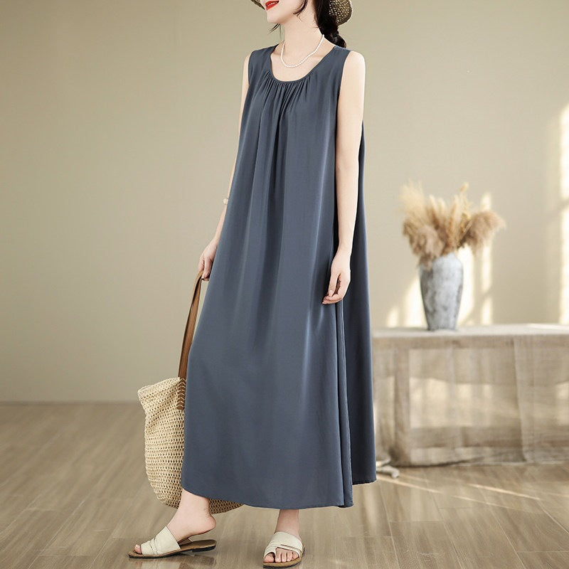 Florales Strandkleid für den Sommer
