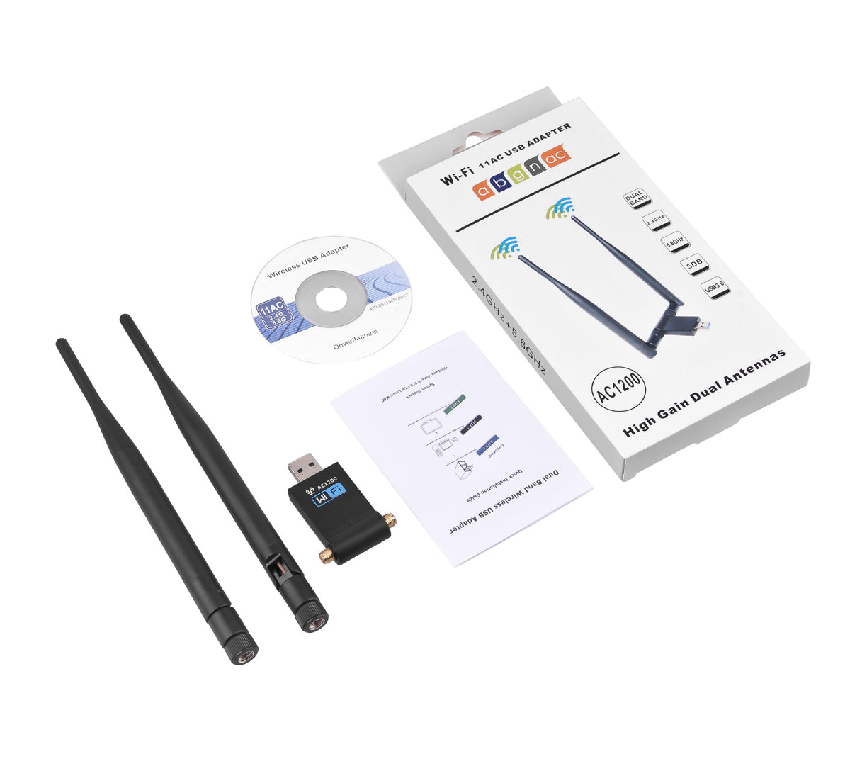 Dual-Band WLAN Adapter 1200 Mbit/s – Bild 4 | LuxeStyle