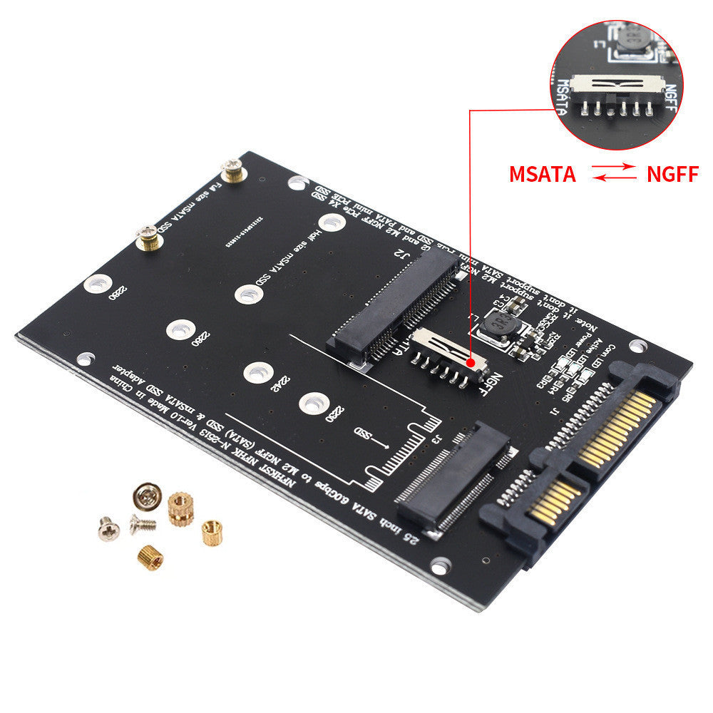 SATA3 zu M.2 NGFF MSATA SSD Konverterkarte