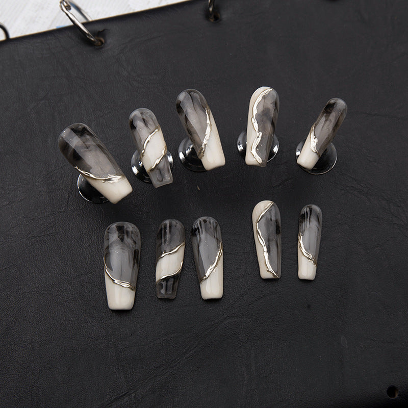 Handgemachte Wear Nägel "Sternenhimmel"