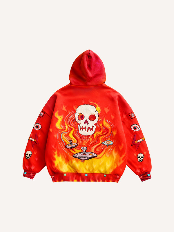 3D Muster Hoodie für Herren