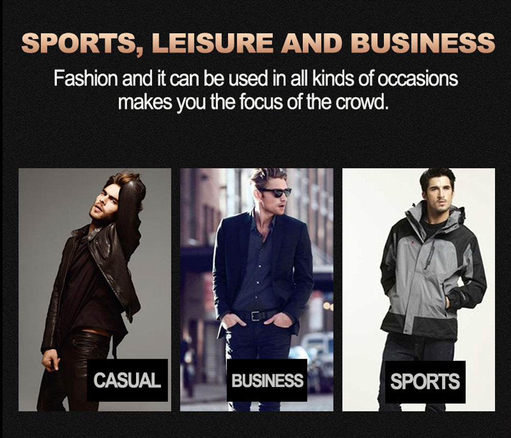Herren-Sportquarzuhr mit Multifunktion – Bild 3 | LuxeStyle