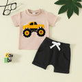 Baby Jungen Set mit Kurzarmshirt und Shorts – Bild 11 | LuxeStyle