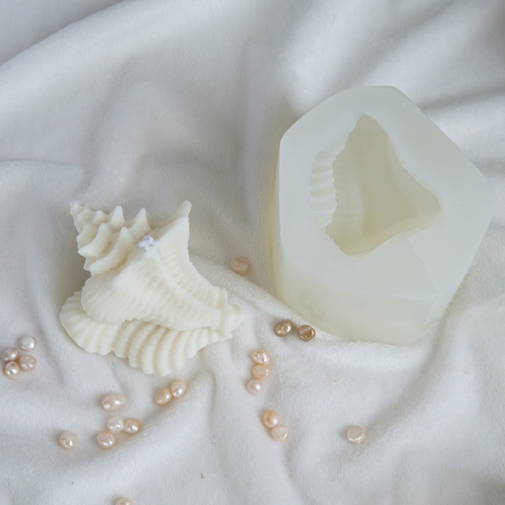 Silikonform Muschel-Kerzen | LuxeStyle