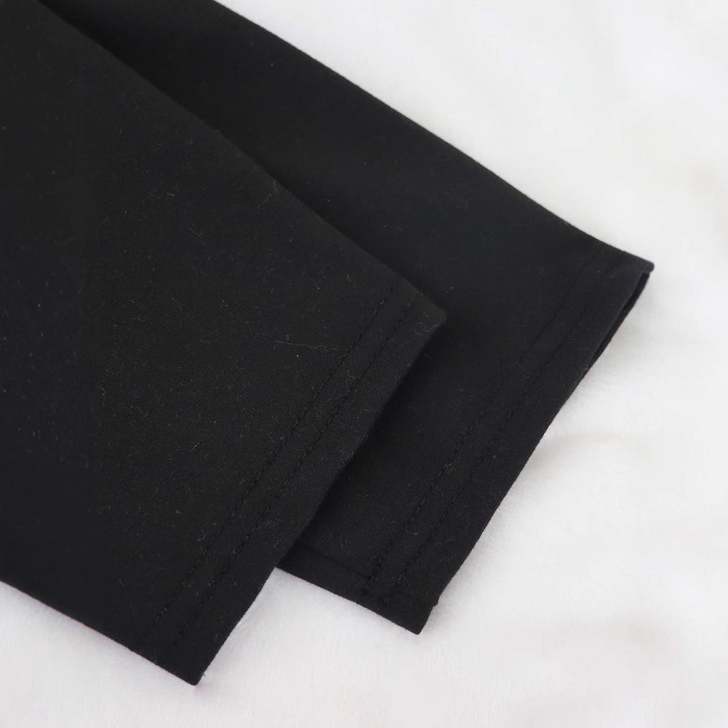 Midikleid mit Rundhals und Print