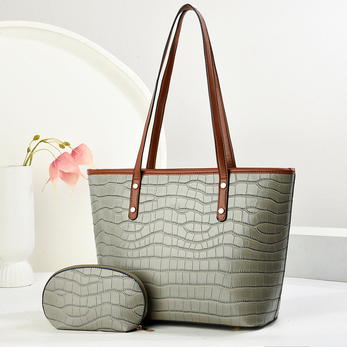 Vintage Tote Bag für Damen – Bild 2 | LuxeStyle