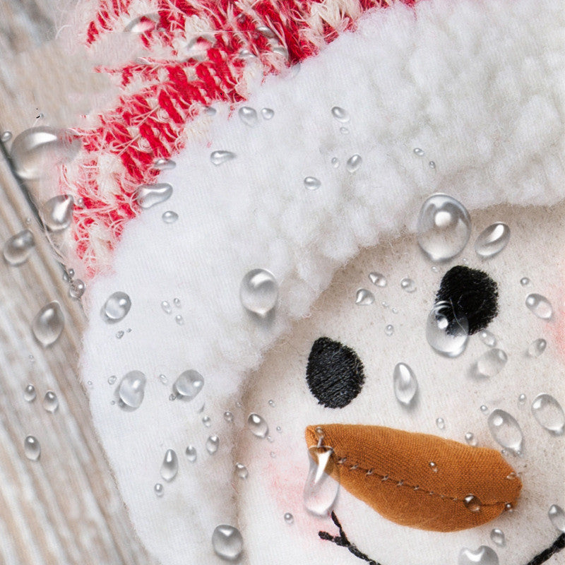 Duschvorhang Polyester Schneemann – Bild 6 | LuxeStyle
