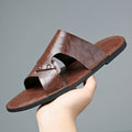 Vintage Strand-Sandalen für Herren