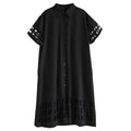Lässiges Mesh-Kleid in Übergrösse – Bild 2 | LuxeStyle