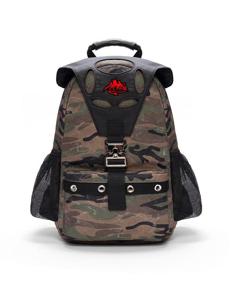 Cyber-Style Mecha Unisex Rucksack – Ansicht 4