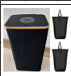 Faltbare Abfallbox aus Bambus Stoff