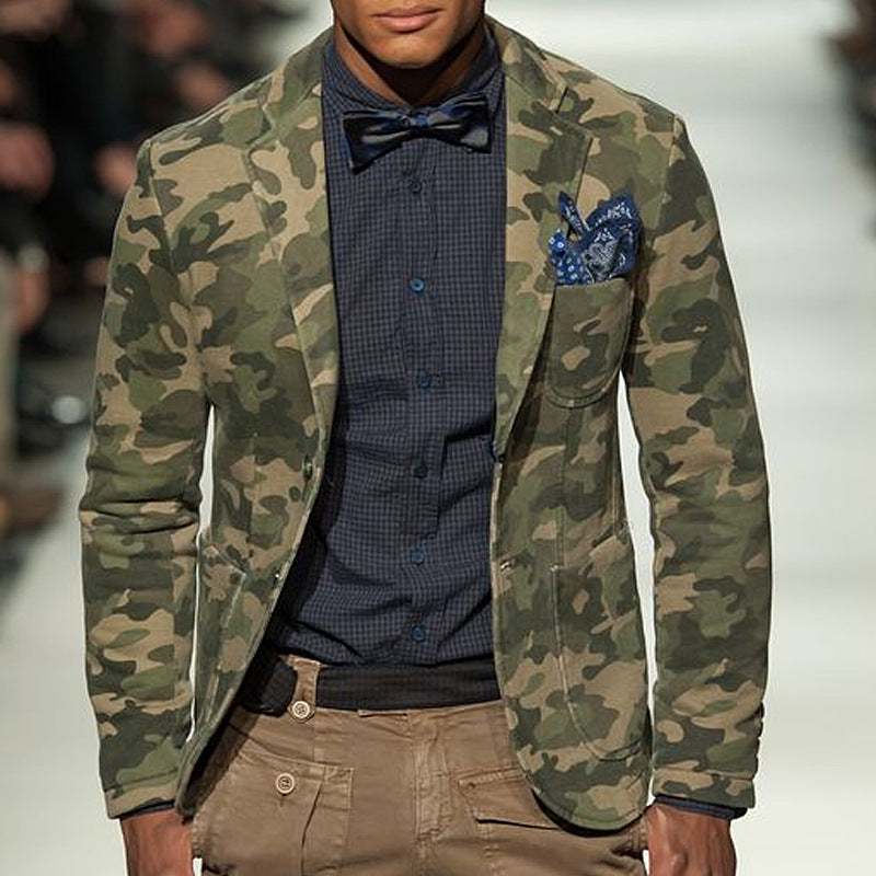Freizeit-Jacke für Herren mit Print