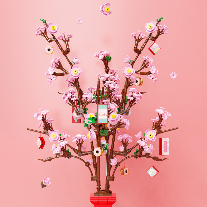 Pfirsichblüten-Vase zum Zusammenbauen – Bild 5 | LuxeStyle