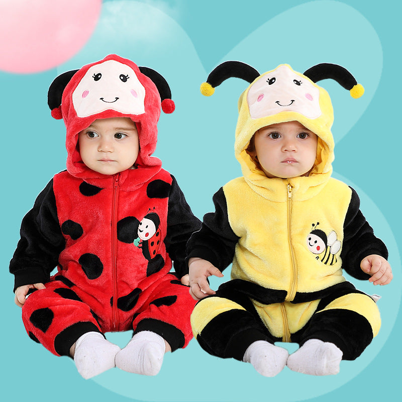 Baby Strampler mit Cartoon-Motiv – Bild 2 | LuxeStyle