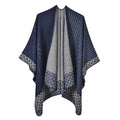 Herbst‑Winter‑Schal in geometrischem Muster | LuxeStyle