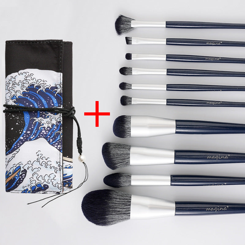 Makeup-Bürsten-Set mit 10 Bürsten