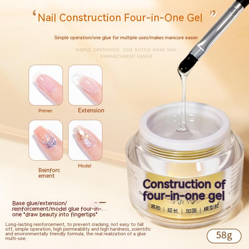 Multifunktionales Aufbau-Gel für Nägel