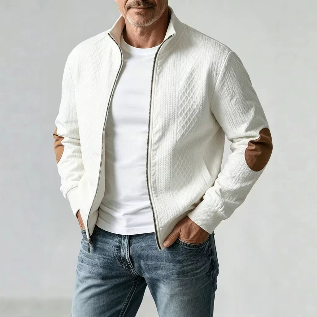 Herren-Jacke mit Rautensteppung – Bild 3 | LuxeStyle