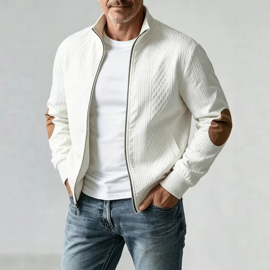 Herren-Jacke mit Rautensteppung – Bild 3 | LuxeStyle
